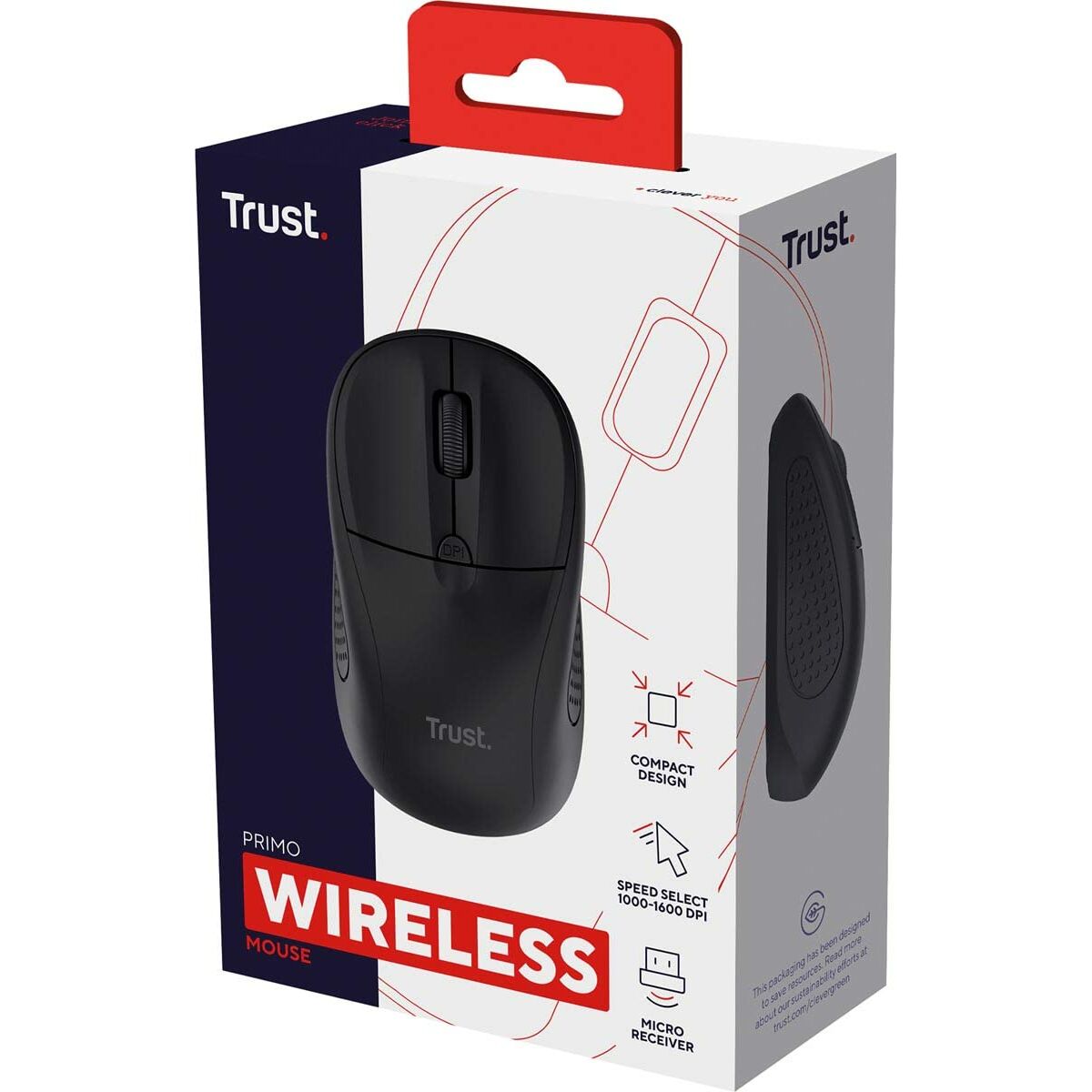 Miš Trust 24794 Crna 1600 dpi